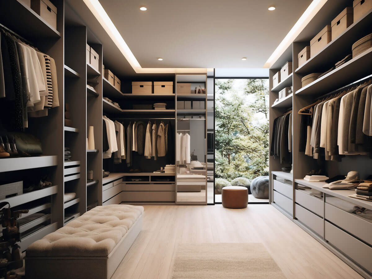 Luxury Walk in Wardrobe